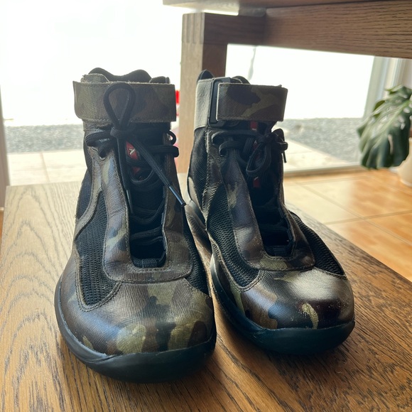 prada desert camo trainers